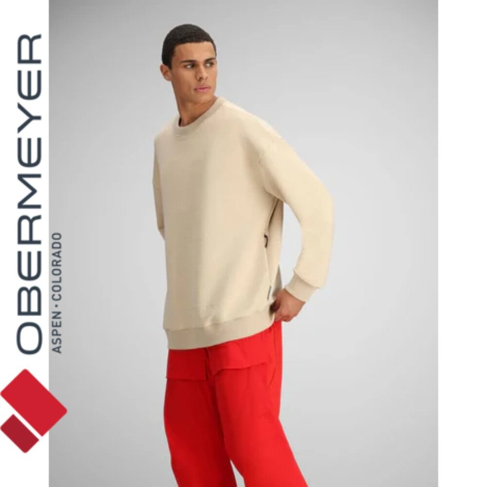 NWT Obermeyer Men S Polartec Tech Fleece Crewneck
